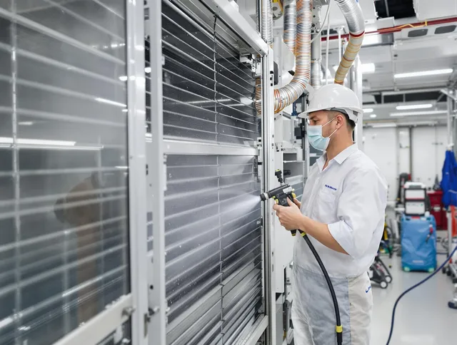 Professional AC coil cleaning by Hudson Air Duct Cleaning in Hudson