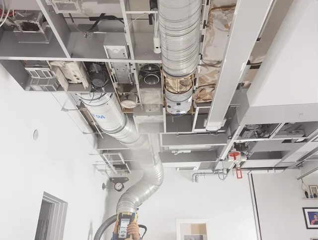 Professional air duct cleaning service by Hudson Air Duct Cleaning in Hudson