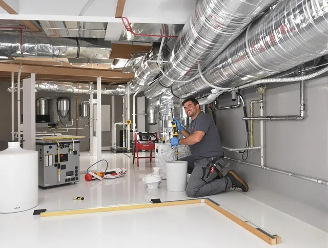 Professional duct sealing service by Hudson Air Duct Cleaning in Hudson